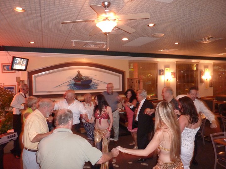 Dancing at Greek Night Portofino's, East Ridge